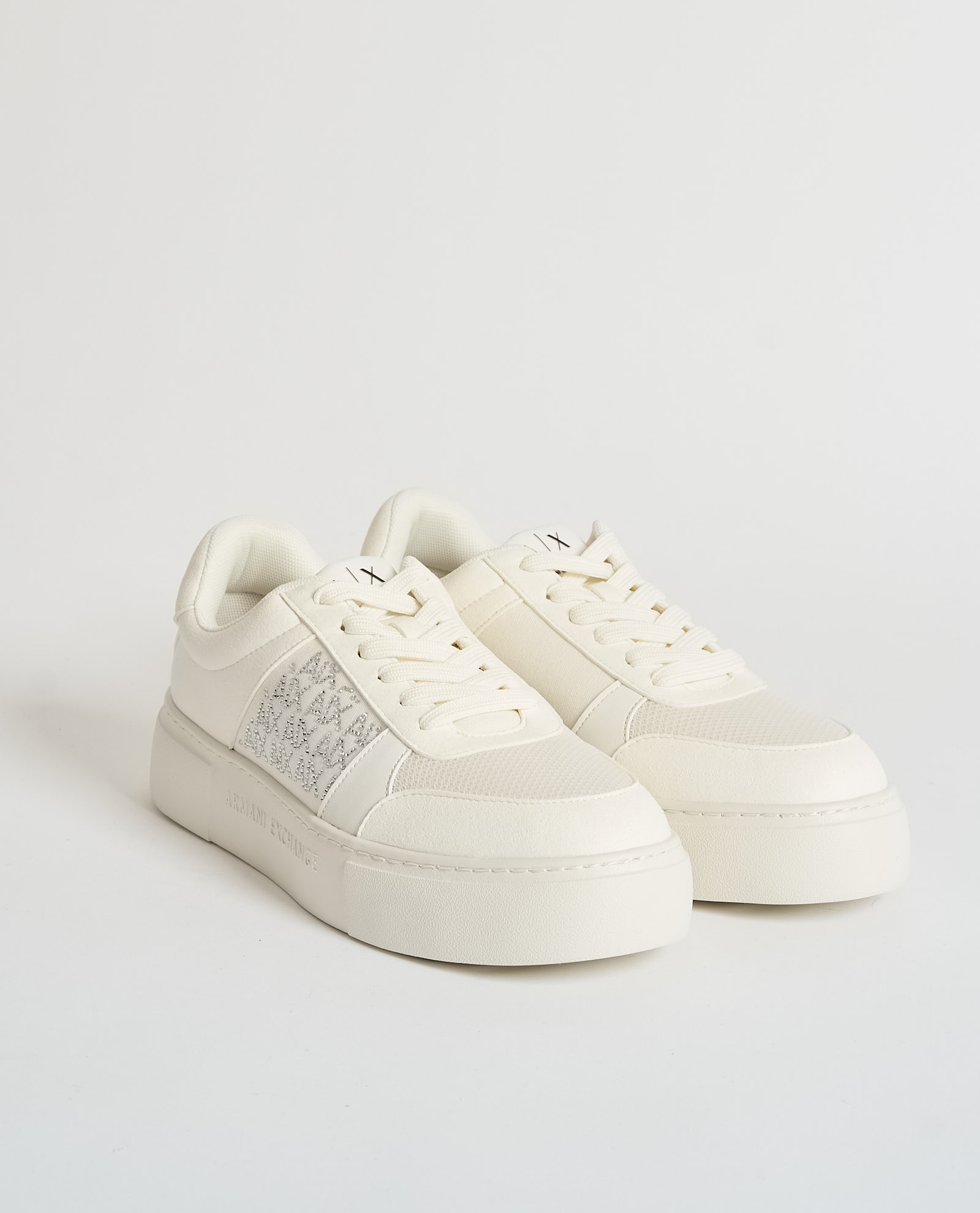 Sneakers donna con strass Armani exchange ARMANI EXCHANGE Abbigliamento e accessori > Scarpe - dettaglio 2